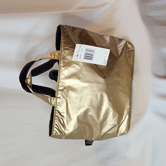 Polo Sport Ralph Lauren Gold Mini Tote - Picture 2 of 9